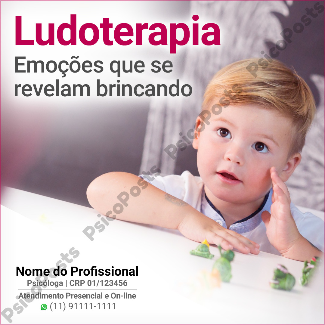 Conheça mais sobre a ludoterapia e seus benefícios!