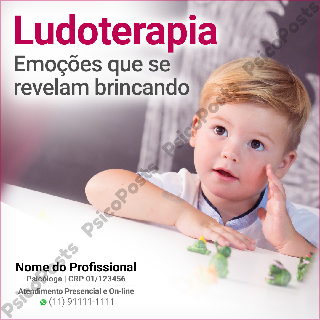 Ludoterapia - importância no desenvolvimento da criança