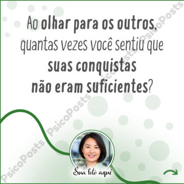 Post 1026 - Comparação nas redes sociais