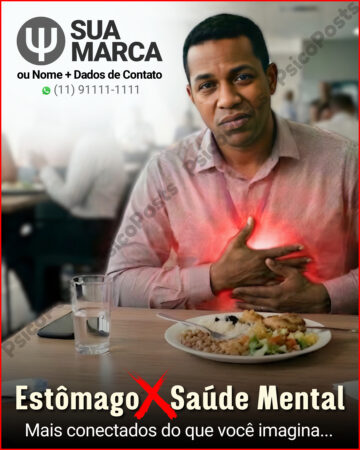 Post 1041 - Estômago X Saúde Mental. Mais conectados do que você imagina...