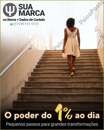 Post 1047 - O poder do 1% ao dia. Pequenos passos para grandes transformações.